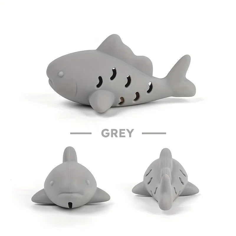 Silicone Treat-Hiding Chew Toy for Cats & Dogs