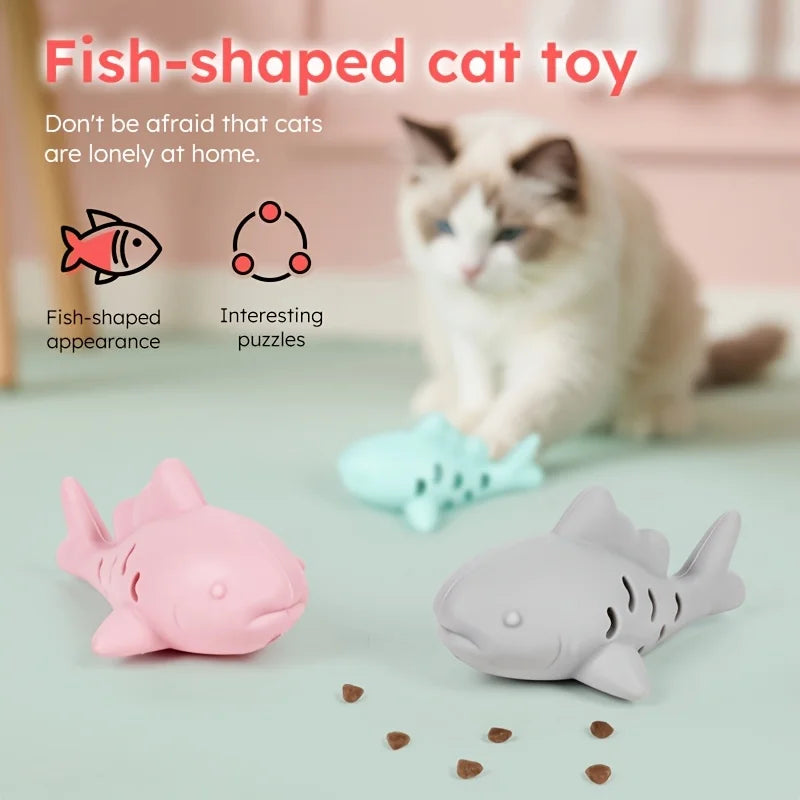 Silicone Treat-Hiding Chew Toy for Cats & Dogs