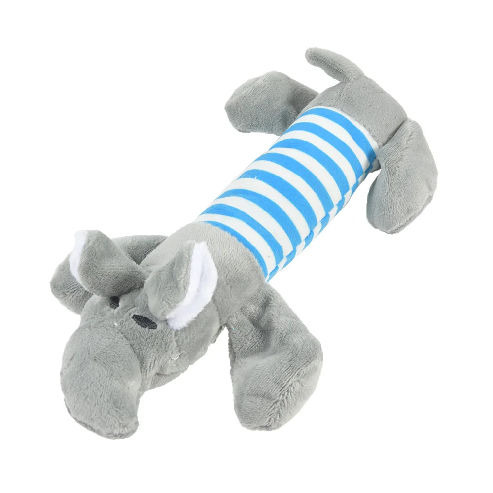 Plush Animal Character Toy for Dogs & Cats