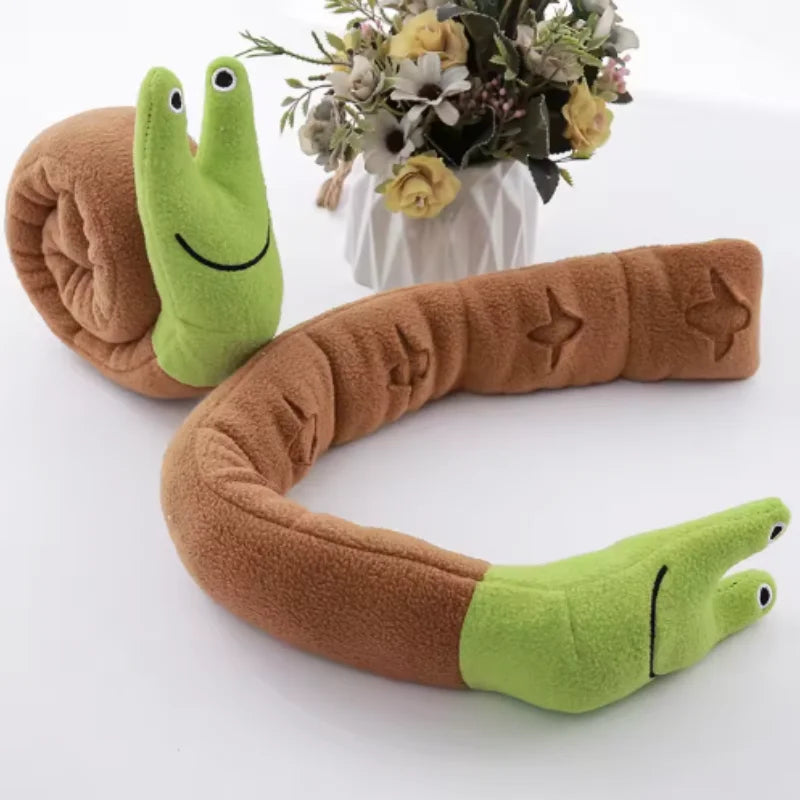 Snail Snuffle Mat & Treat Puzzle Toy for Dogs & Cats