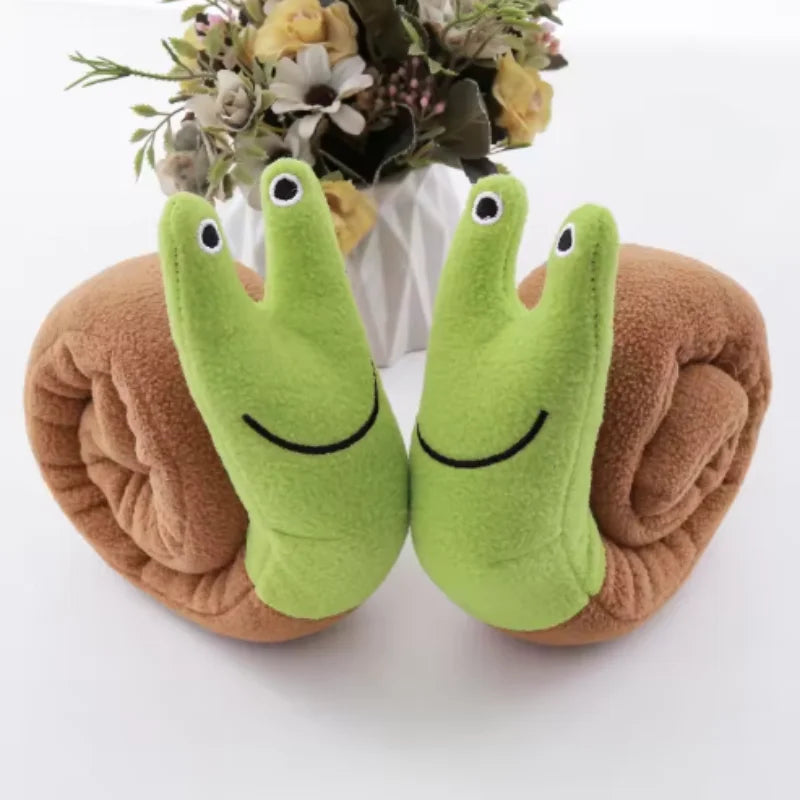 Snail Snuffle Mat & Treat Puzzle Toy for Dogs & Cats