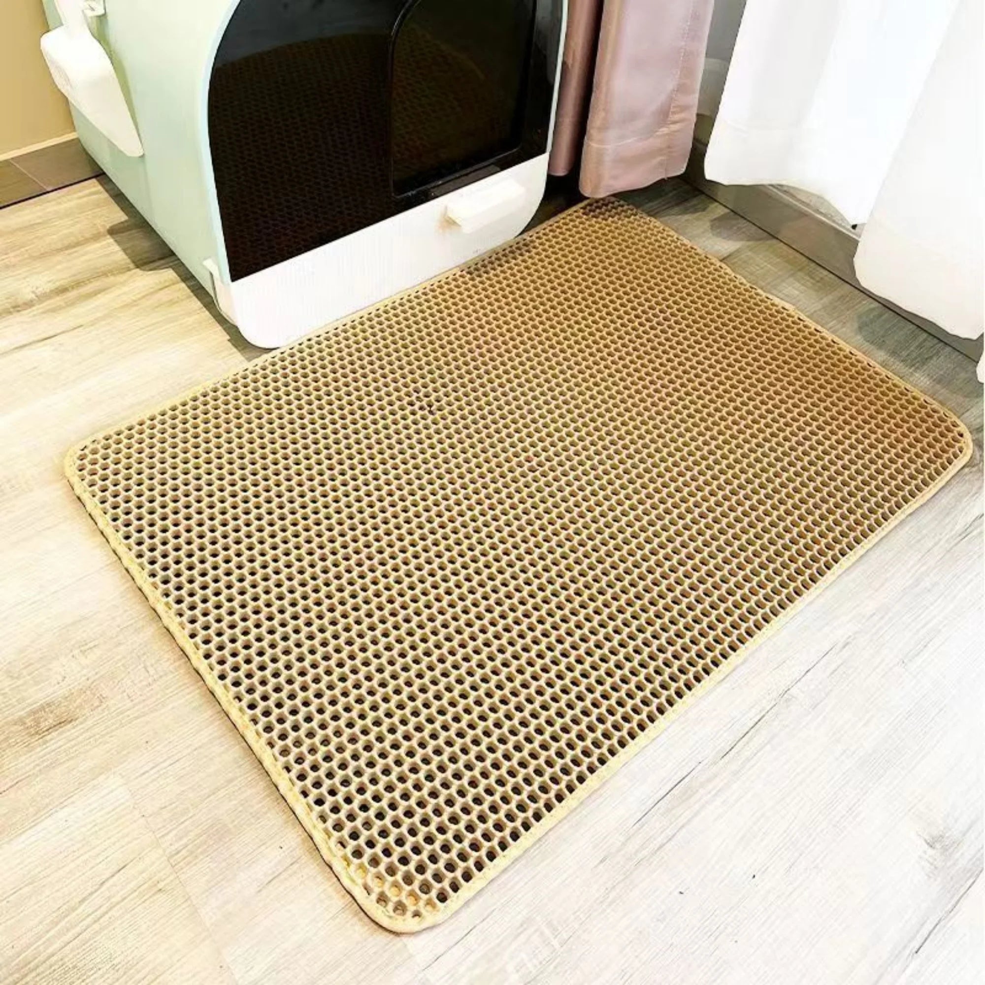 Honeycomb Cat Litter Trapping Mat
