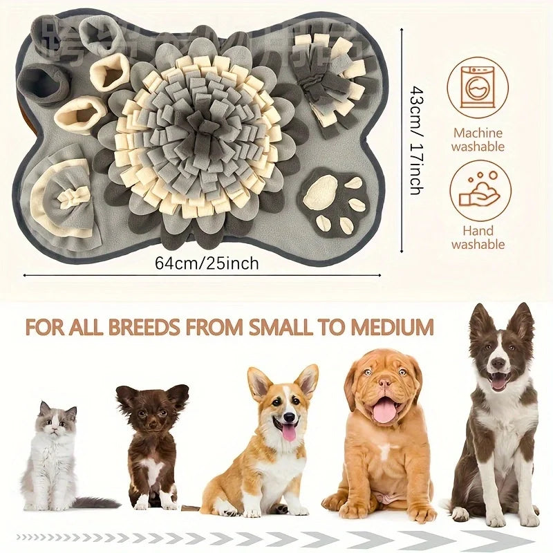Dog Snuffle Mat for Slow Feeding & Foraging