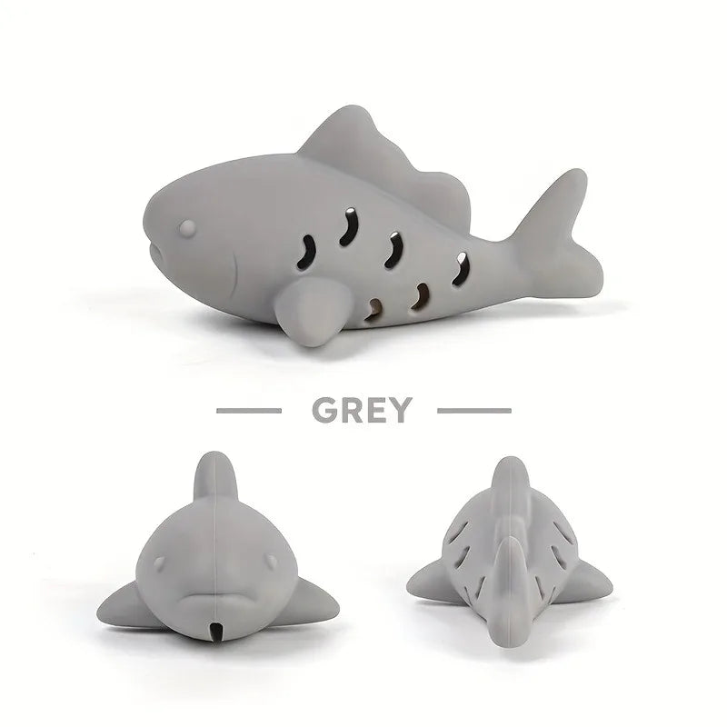 Silicone Treat-Hiding Chew Toy for Cats & Dogs