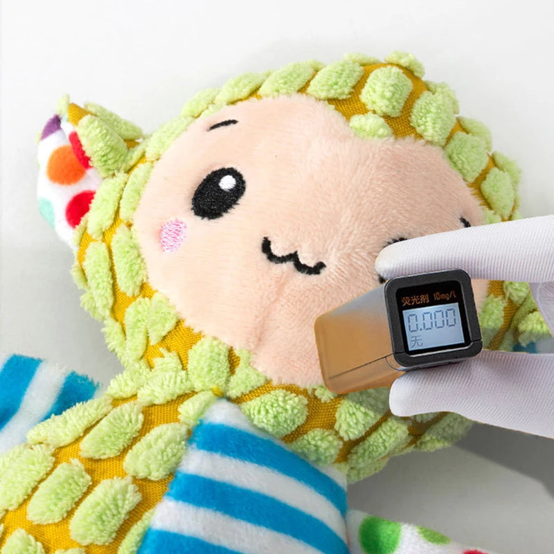 Plush Squeaky Animal Toy for Dogs & Cats