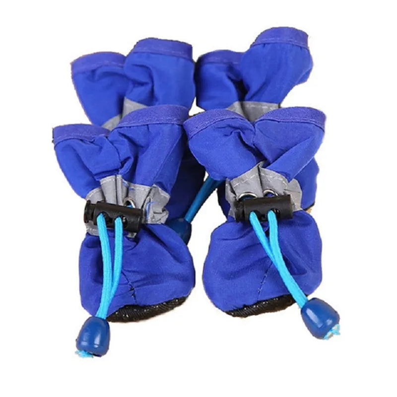 Waterproof Anti-Slip Dog Boots — Set of 4