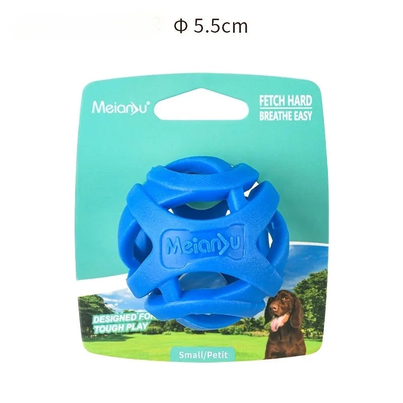 Hollow Silicone Chew Ball for Dogs