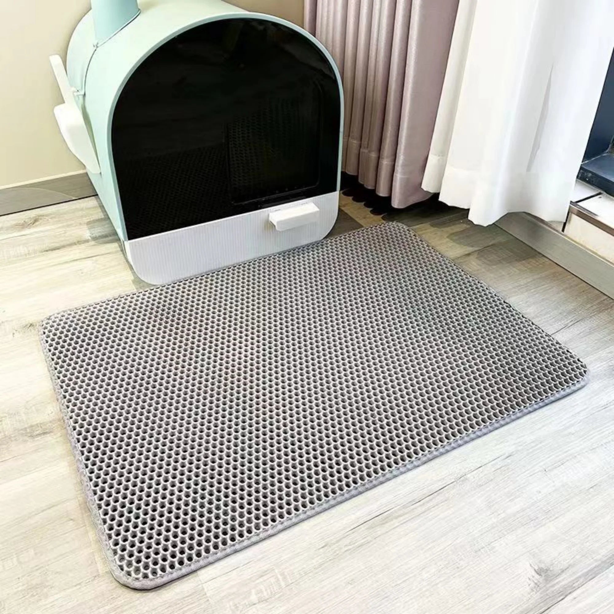 Honeycomb Cat Litter Trapping Mat