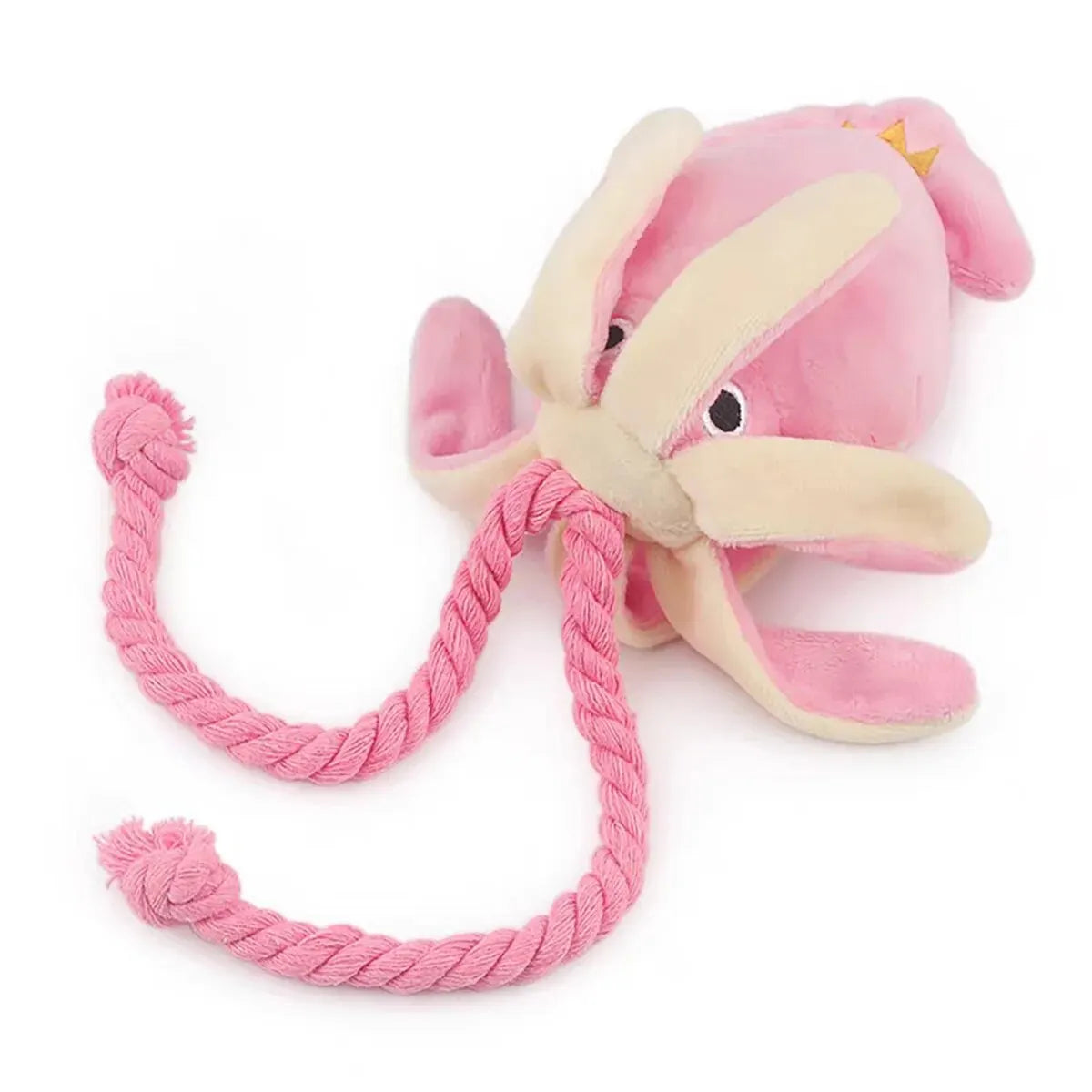 Plush Octopus Rope Toy for Dogs