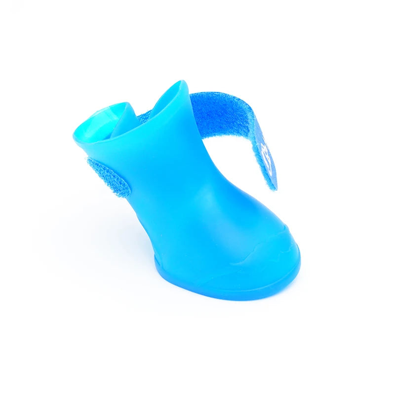 Waterproof Silicone Rain Boots for Small Dogs & Cats