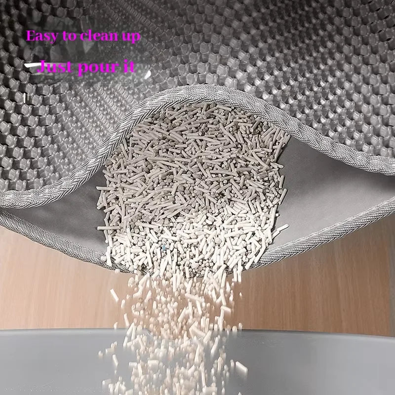 Honeycomb Cat Litter Trapping Mat