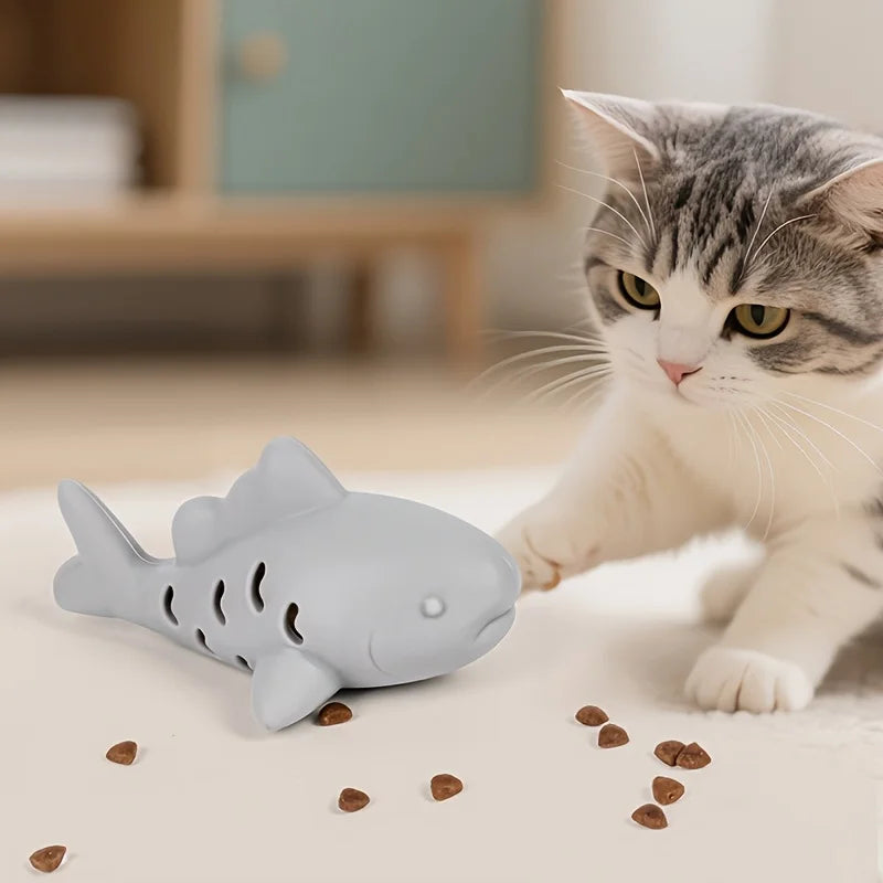 Silicone Treat-Hiding Chew Toy for Cats & Dogs