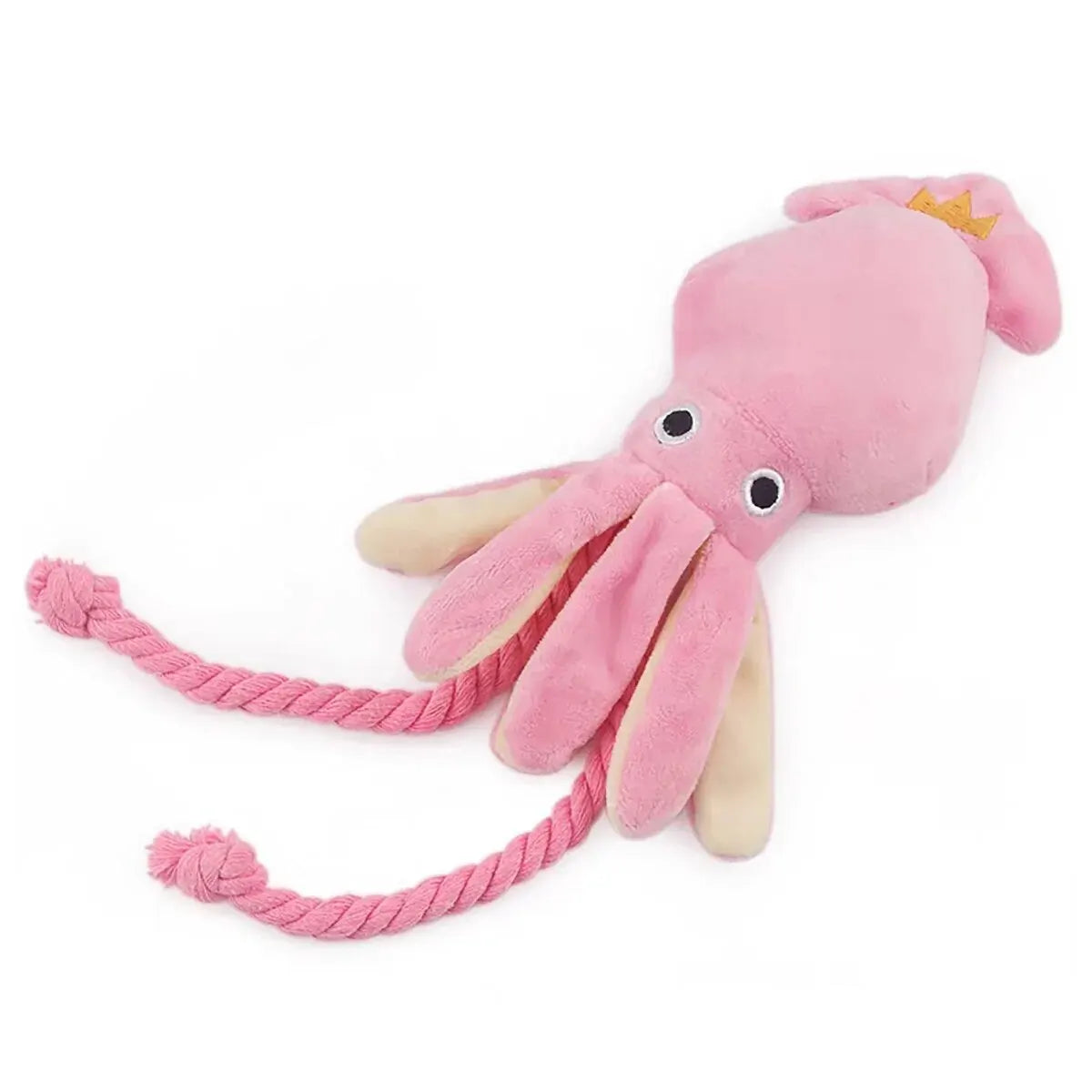Plush Octopus Rope Toy for Dogs