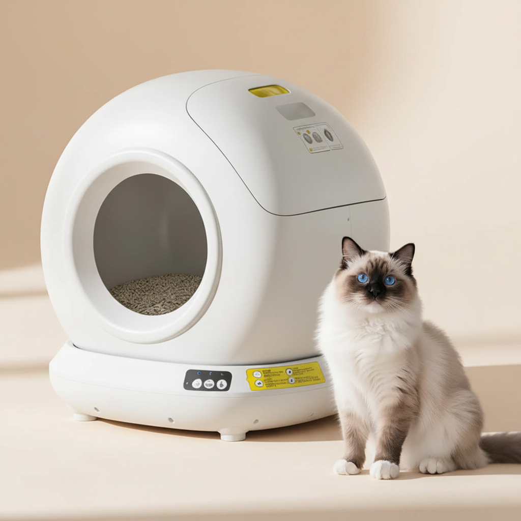 Smart Litter Box Hero Shot